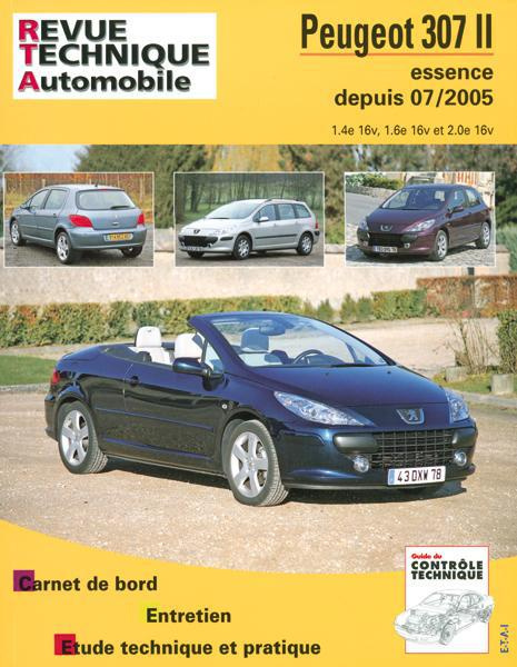 Rta b714.6 peugeot 307ii   cc 06/05> ess 1,4/1,6/2,0