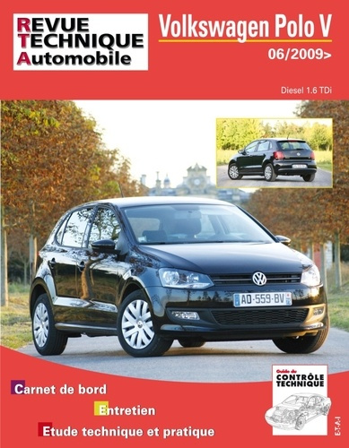 Rta b746 polo 1.6 tdi (75 et 90) depuis 06/2009