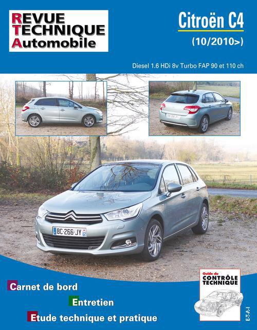 Rta b759 citroen c4 ii 1.6 hdi 112/92 turbo 16v/8v
