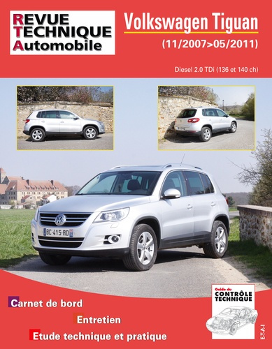 Rta b762 volkswagen tiguan 2.0 tdi 11/2007>05/2011
