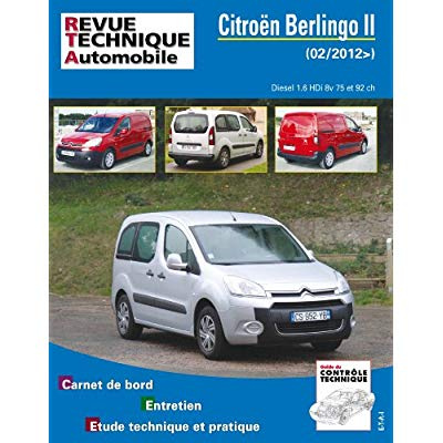 Citroën Berlingo II 1,6 HDi 8V 75 et 92CV