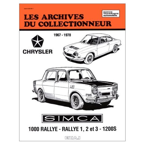 Simca 1000 rallye - rallye 1-2 et 3 - 1200s n° 37