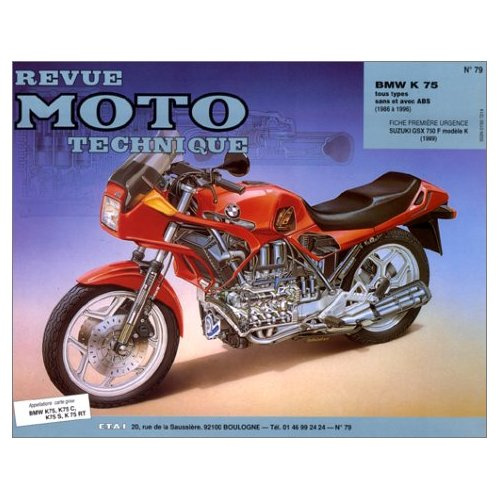 RMT 79.2 BMW K 75-K 75 C-K 75 S ET K 75 RT (86/96)