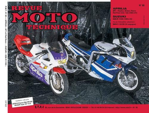 RMT 80.2 APRILIA 125AF1(89/91):SUZUKI GSX-R1100(91)