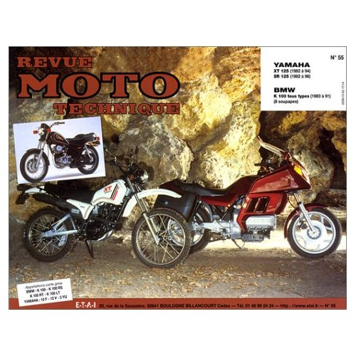 RMT 55.4 YAMAHA 125 XT-SR/BMW K100 (TS TYPES 83/89)