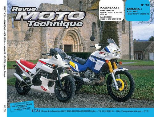 RMT 76.5 KAWASAKI GPZ 500S/YAMAHA XTZ 750 S TENERE