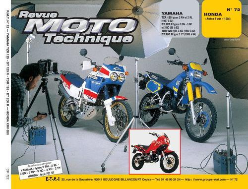 RMT 72.2 YAMAHA 125 TZR-DT 200 R/HONDA XRV 650 TWIN