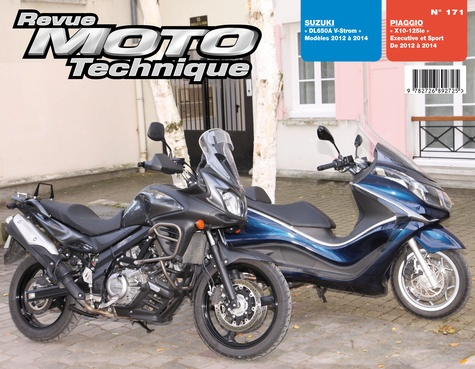Rmt171 piaggiox10 125ie suzuk dl650a v-strom 2012-14