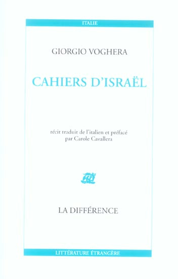 Cahiers d'Israël