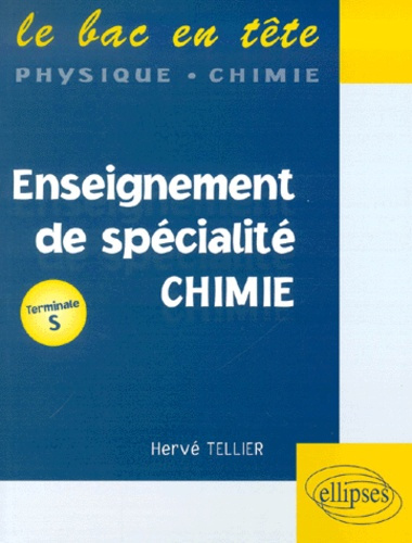 Chimie Terminale S Enseignement de spécialité