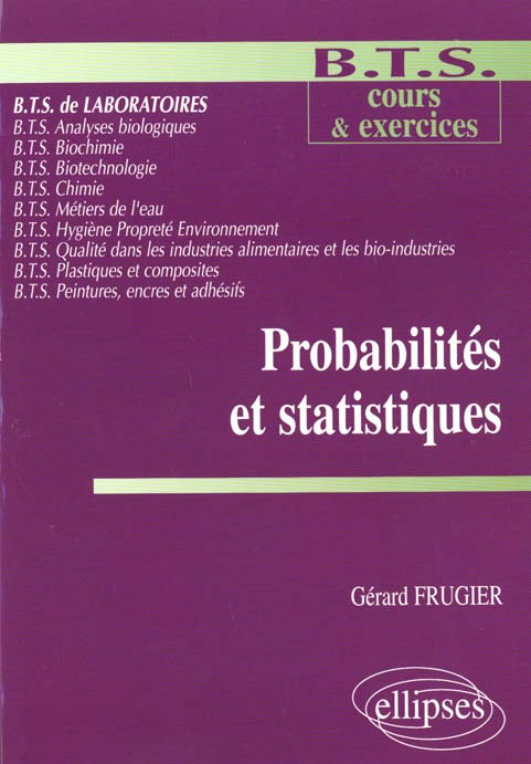 Probabilités et statistiques