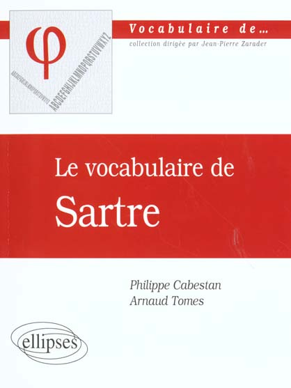 Le vocabulaire de Sartre