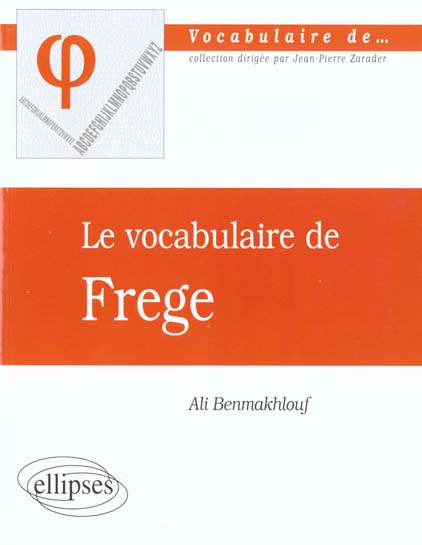 Le vocabulaire de Frege