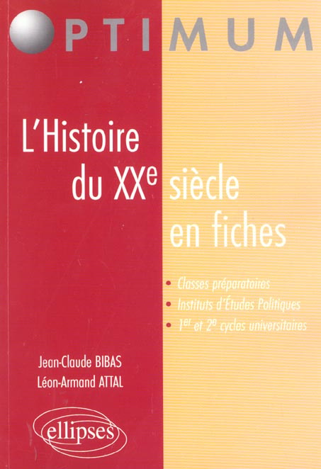 L'Histoire du XXème siècle en fiches