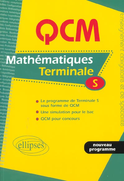 Mathématiques Terminale S. Enseignement obligatoire et de spécialité