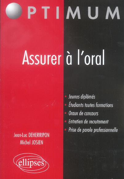 Assurer à l'oral