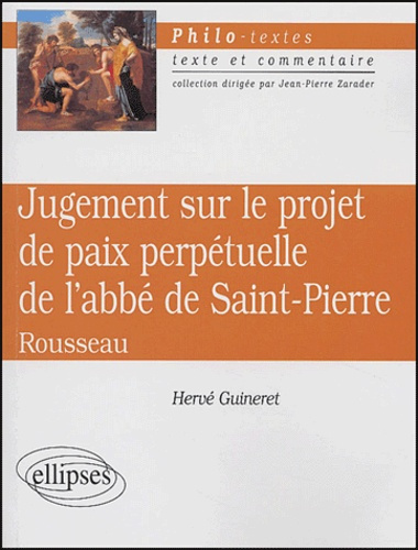 Jugement sur le projet de paix perpétuelle de l'abbé de Saint-Pierre