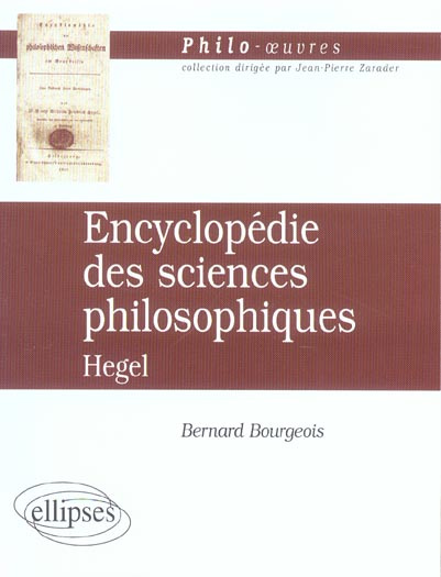 Encyclopédie des sciences philosophiques. Hegel