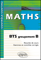 Maths . BTS groupement B
