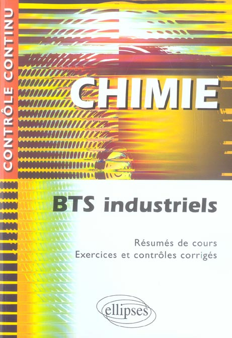 Chimie. BTS Industriels