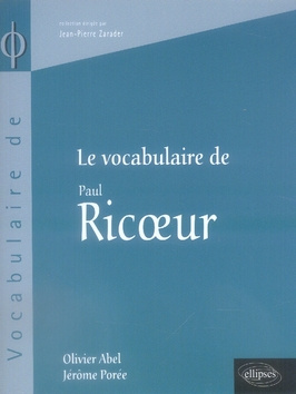 Le vocabulaire de Paul Ricoeur