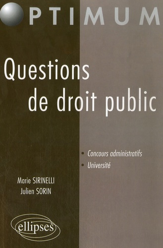 Questions de droit public