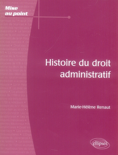 Histoire du droit administratif