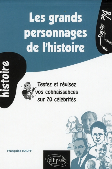 Les grands personnages de l'histoire. Testez et révisez vos connaissances
