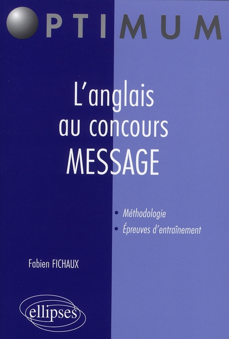 L'anglais au concours MESSAGE