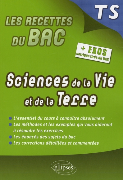 Sciences de la Vie et de la Terre, Tle S