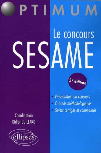 Le concours Sésame. 5e édition