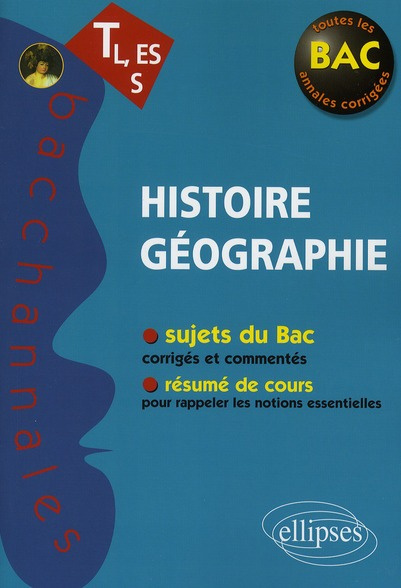 Histoire Géographie TL, ES, S