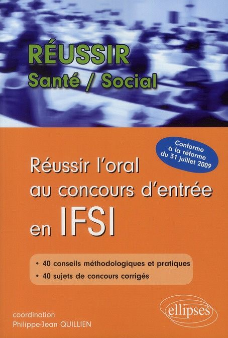 Réussir l'oral au concours d'entrée en IFSI