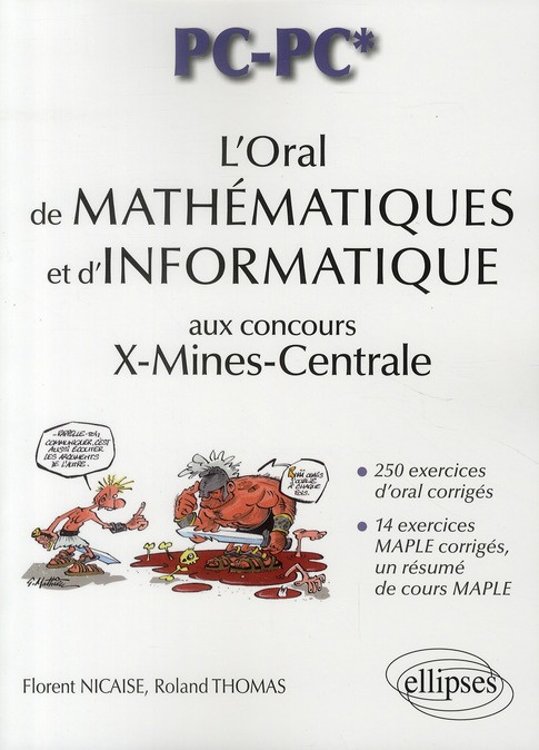 L'oral de mathématiques et d'informatique aux concours X-Mines-Centrale PC-PC*