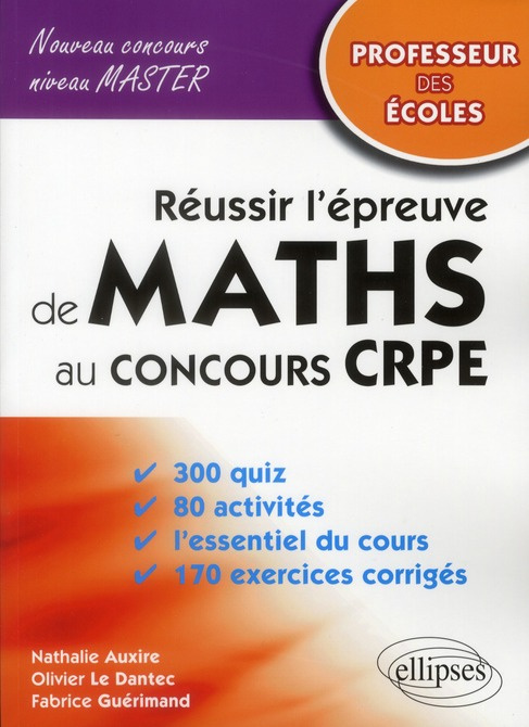 Réussir l'épreuve de mathématiques