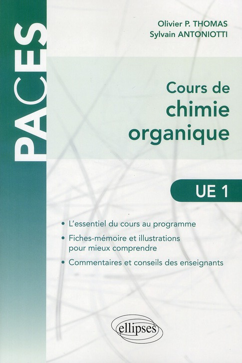 Cours de chimie organique UE1