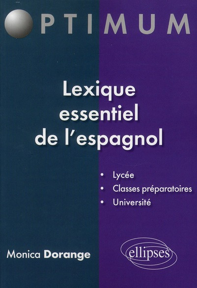 Lexique essentiel de l'espagnol