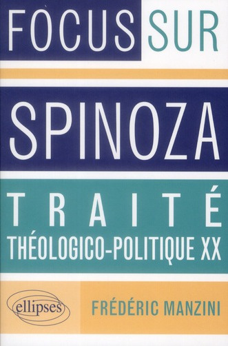 Spinoza, Traité théologico-politique, Chapitre XX