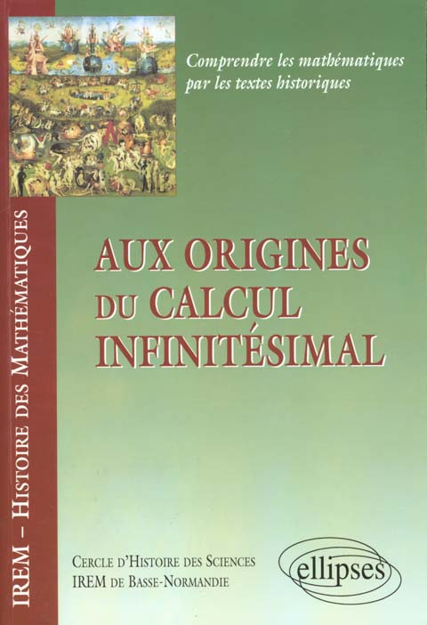 Aux origines du calcul infinitésimal