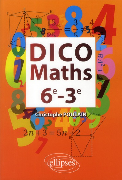 Dico maths 6e-3e