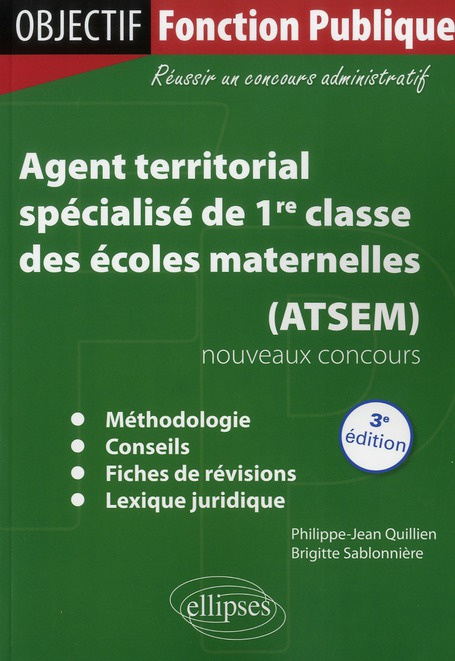 ATSEM NOUVEAUX CONCOURS - 3E EDITION