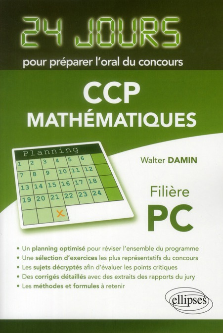 Mathématiques. Concours CCP, filière PC