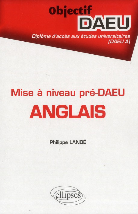 Mise à niveau pré-DAEU Anglais