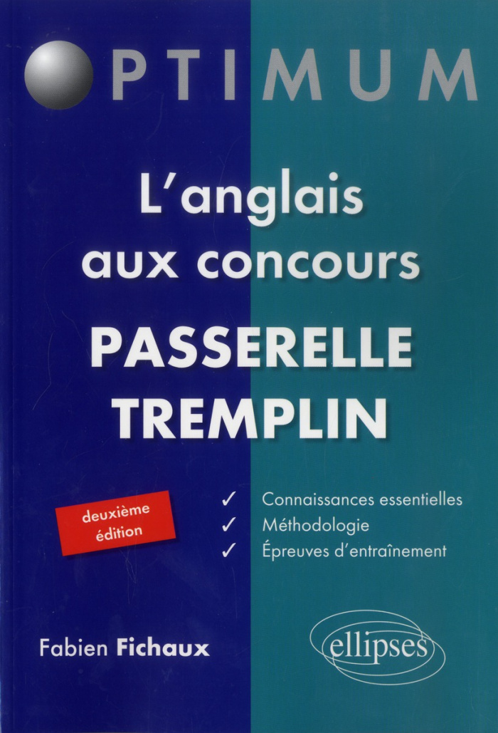 L'anglais aux concours passerelle tremplin. 2e édition