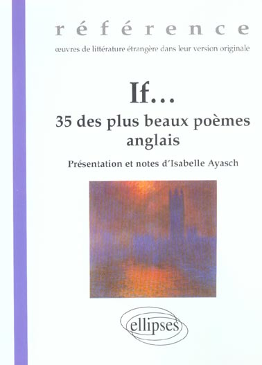 If... 35 des plus beaux poèmes anglais