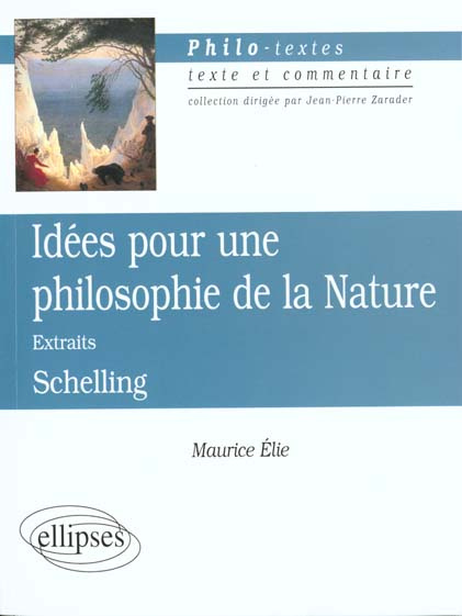 Idées pour une philosophie de la nature de Schelling