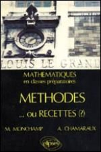 METHODES OU RECETTES