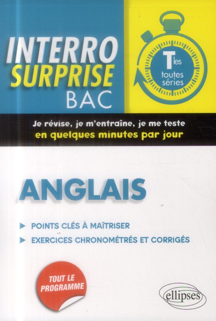 Anglais Tles toutes séries