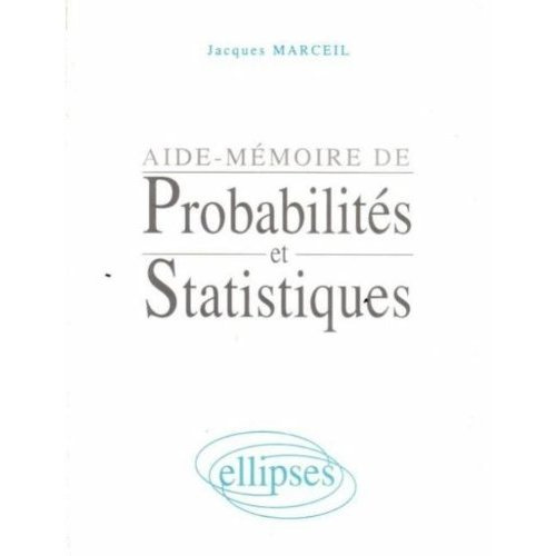 Aide-mémoire de probabilités et statistiques