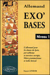 ALLEMAND EXO'BASES. Niveau 1